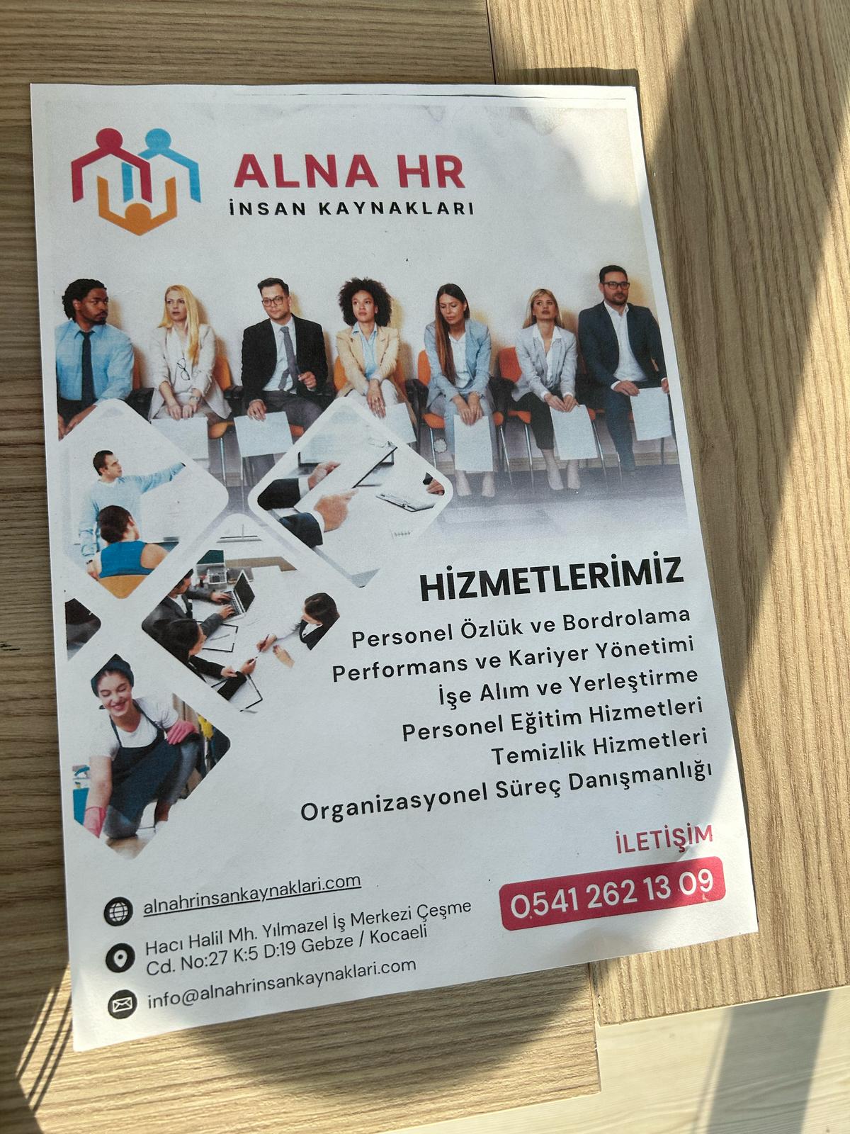 ALNA HR İNSAN KAYNAKLARI